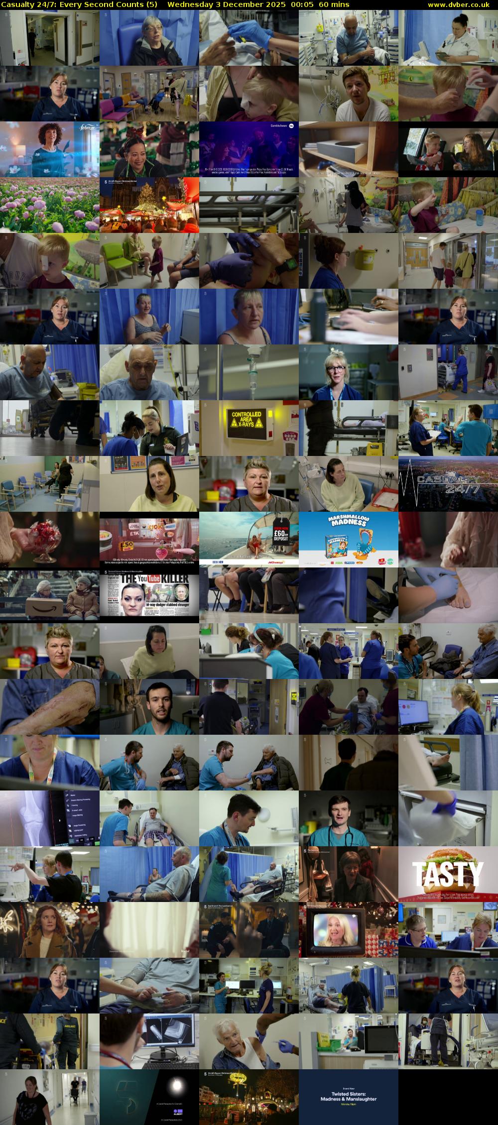 Casualty 24/7: Every Second Counts (5) Wednesday 3 December 2025 00:05 - 01:05