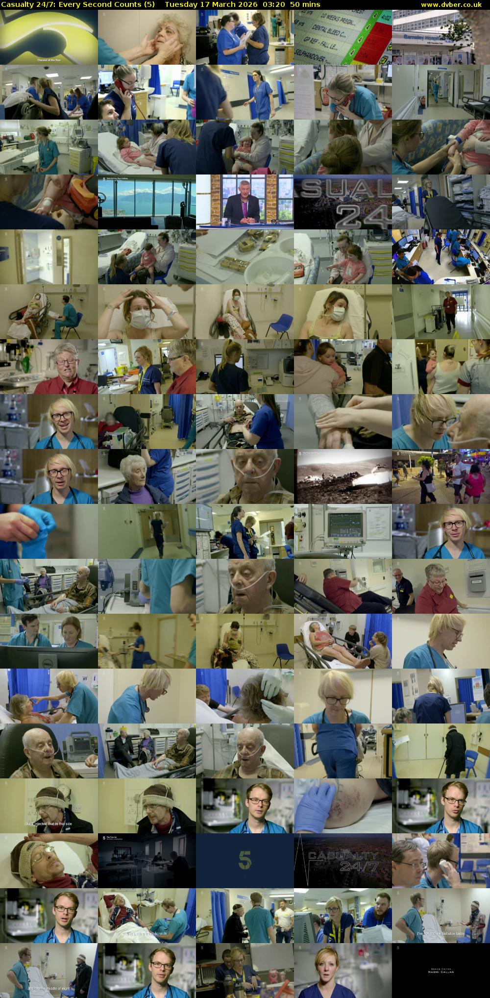 Casualty 24/7: Every Second Counts (5) Tuesday 17 March 2026 03:20 - 04:10