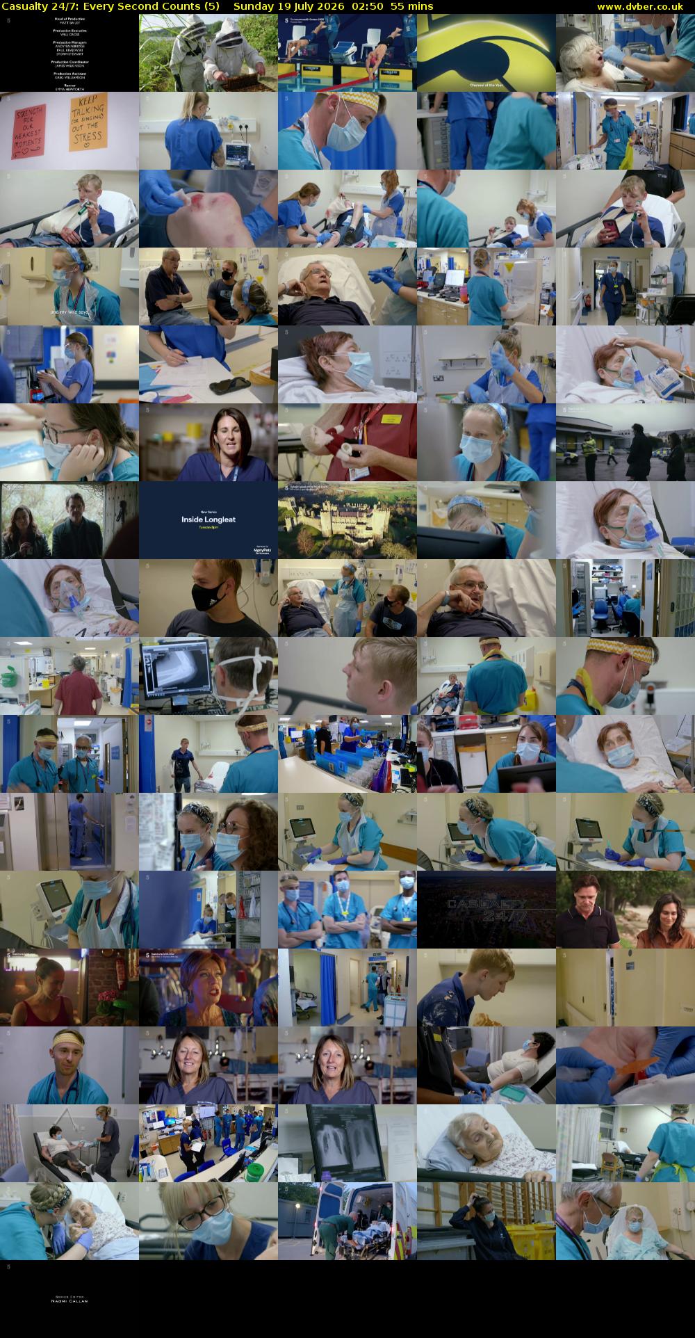 Casualty 24/7: Every Second Counts (5) Sunday 19 July 2026 02:50 - 03:45