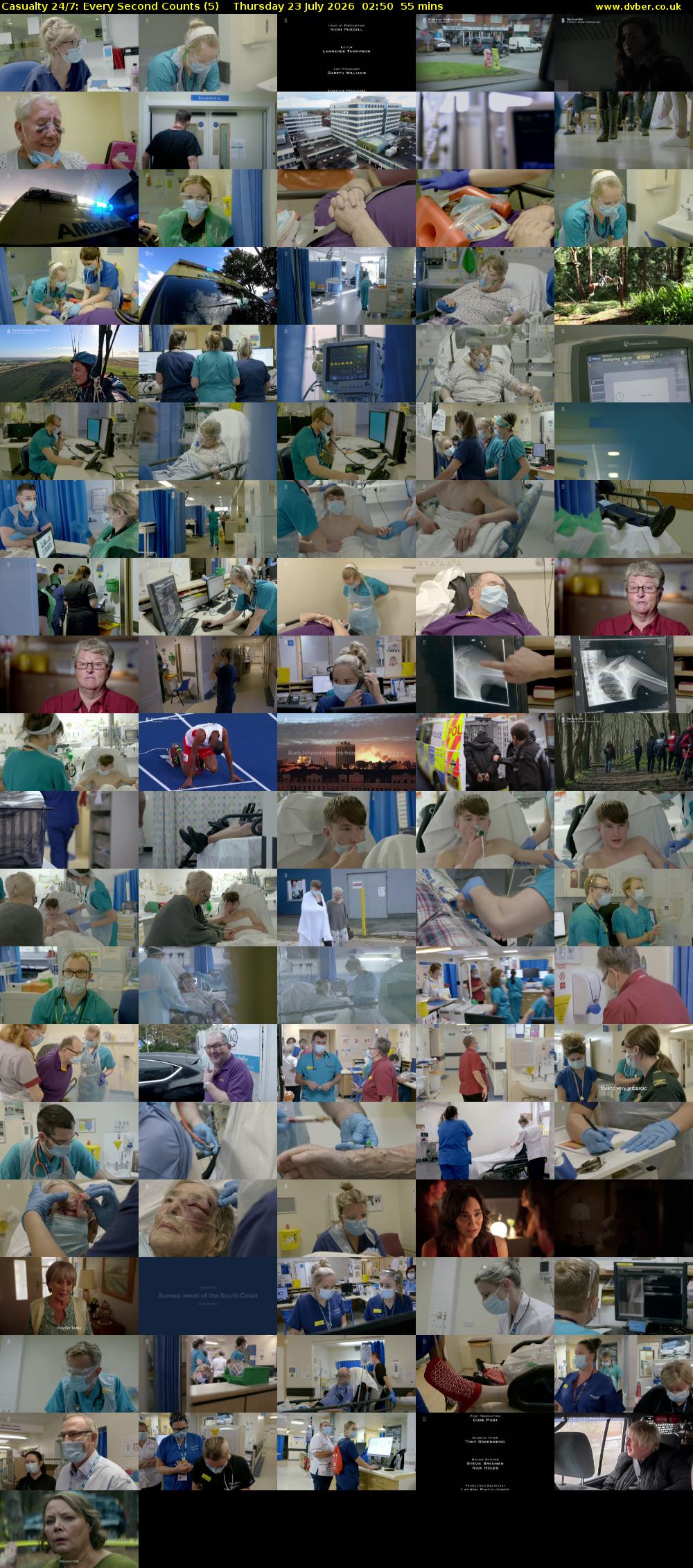 Casualty 24/7: Every Second Counts (5) Thursday 23 July 2026 02:50 - 03:45