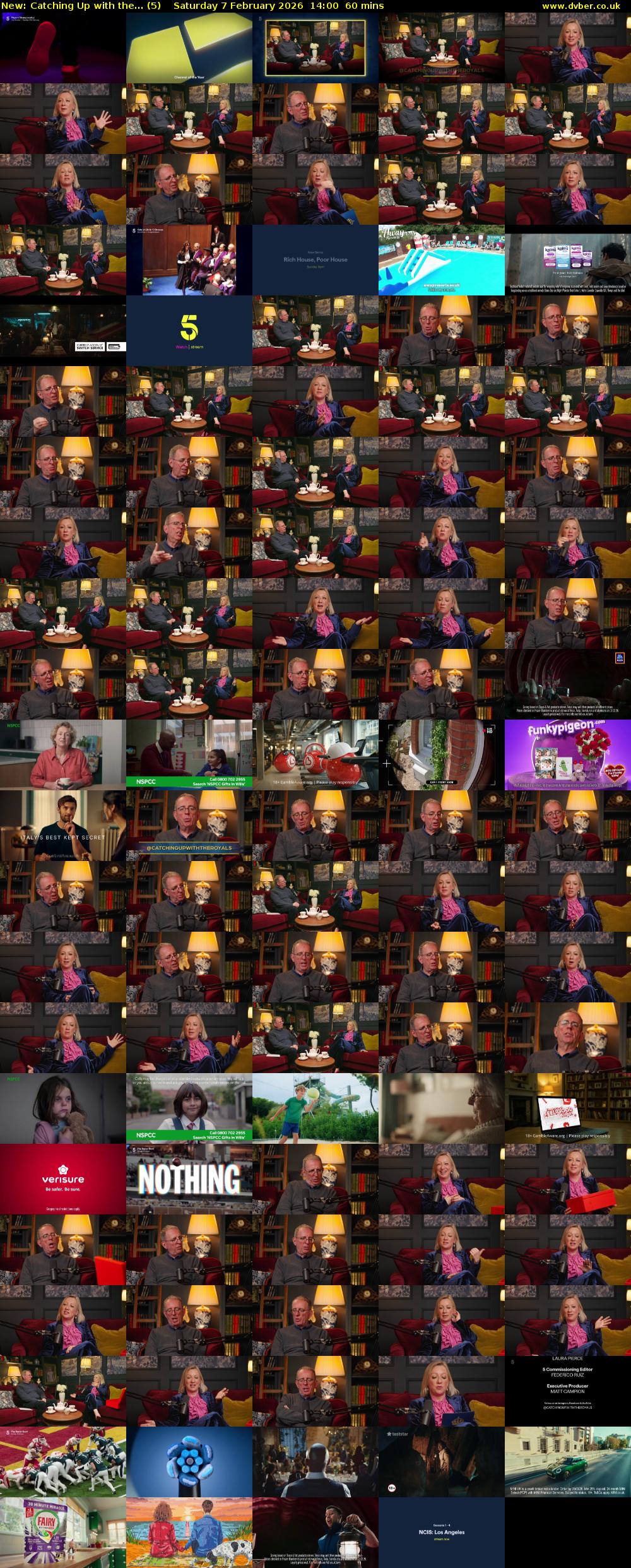 Catching Up with the... (5) Saturday 7 February 2026 14:00 - 15:00