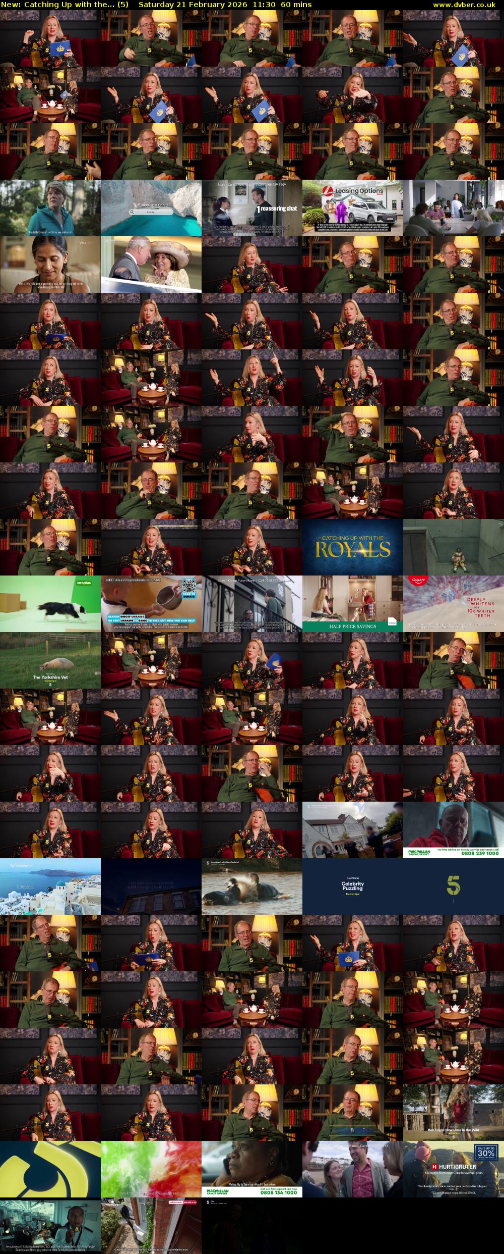 Catching Up with the... (5) Saturday 21 February 2026 11:30 - 12:30