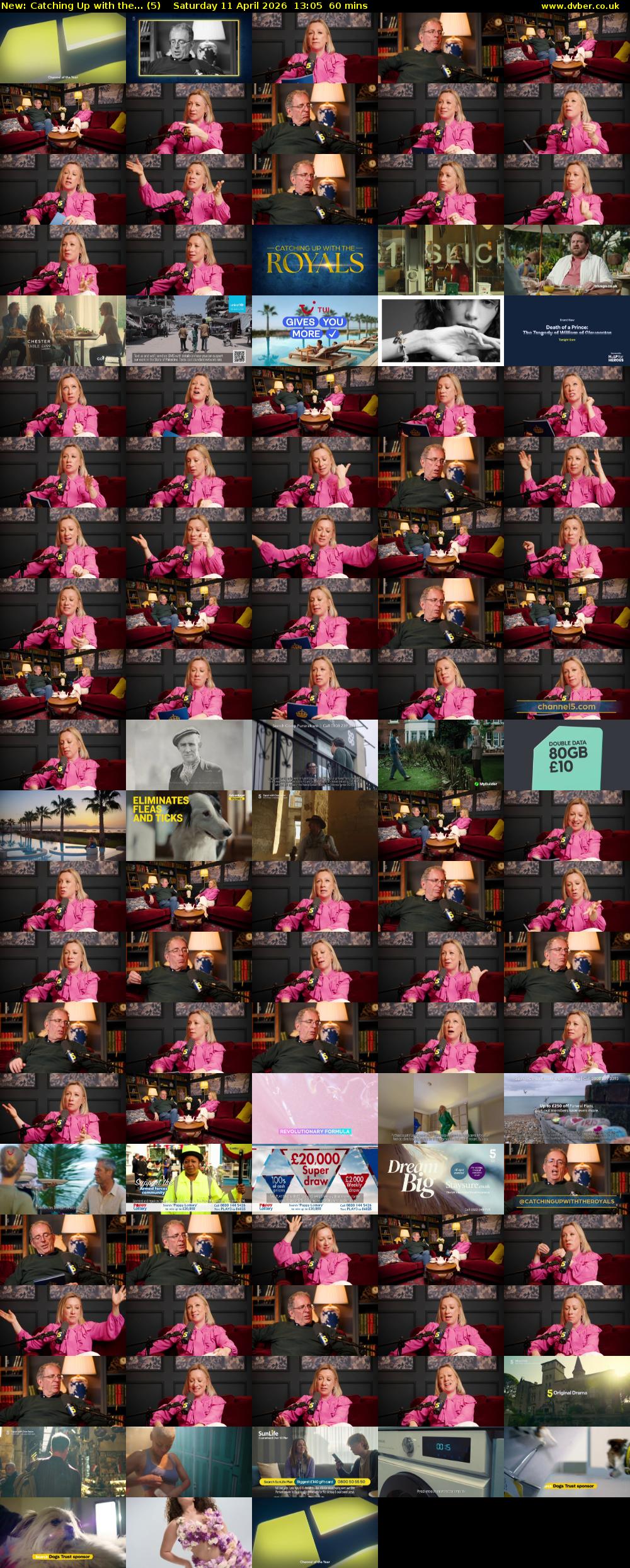 Catching Up with the... (5) Saturday 11 April 2026 13:05 - 14:05