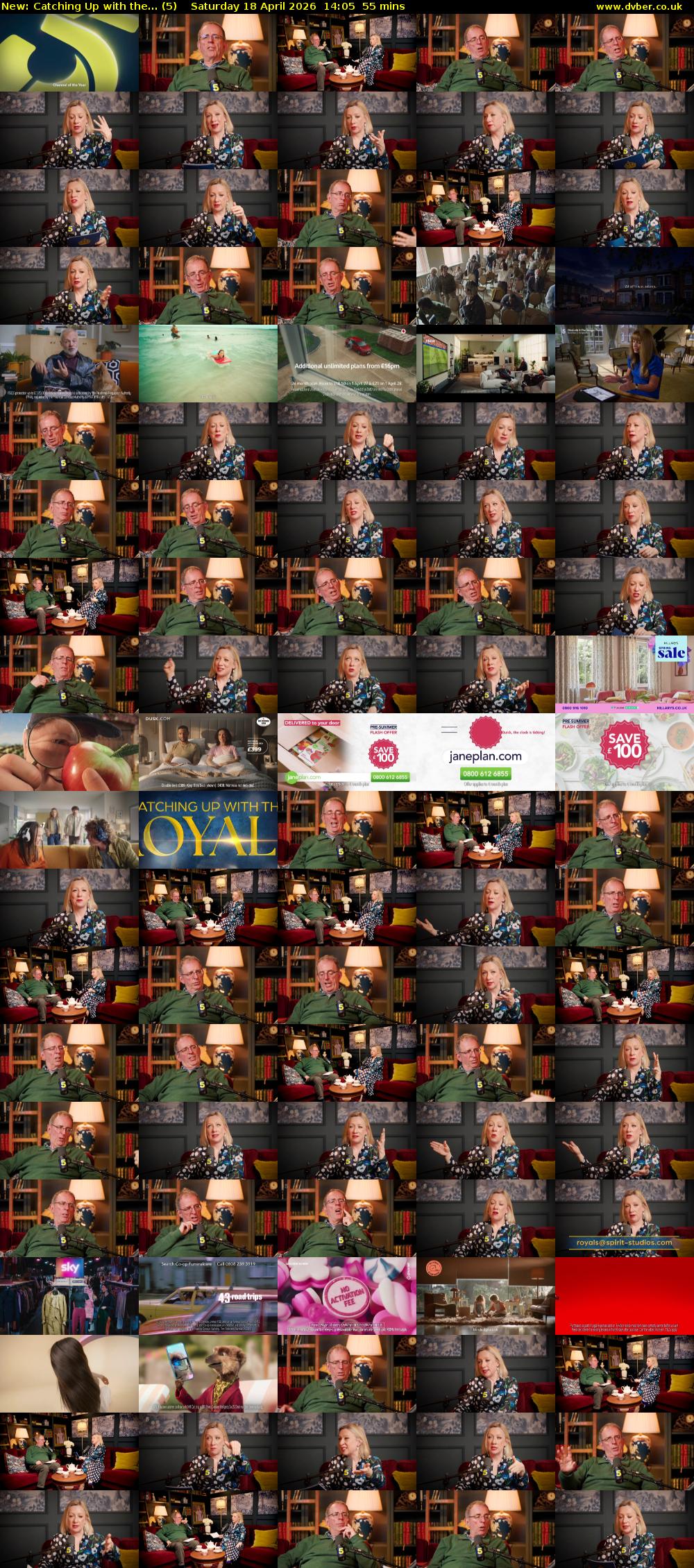 Catching Up with the... (5) Saturday 18 April 2026 14:05 - 15:00
