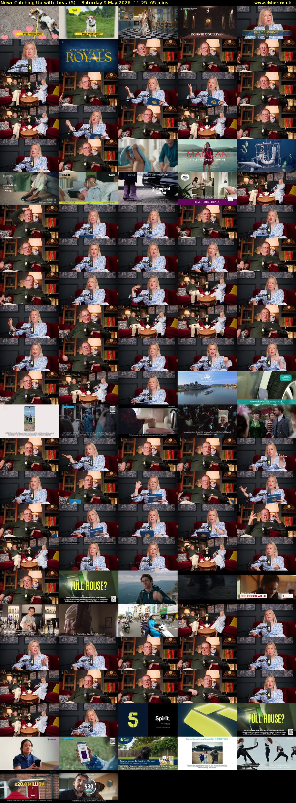 Catching Up with the... (5) Saturday 9 May 2026 11:25 - 12:30