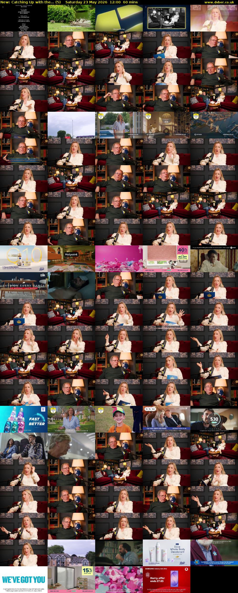Catching Up with the... (5) Saturday 23 May 2026 12:00 - 13:00