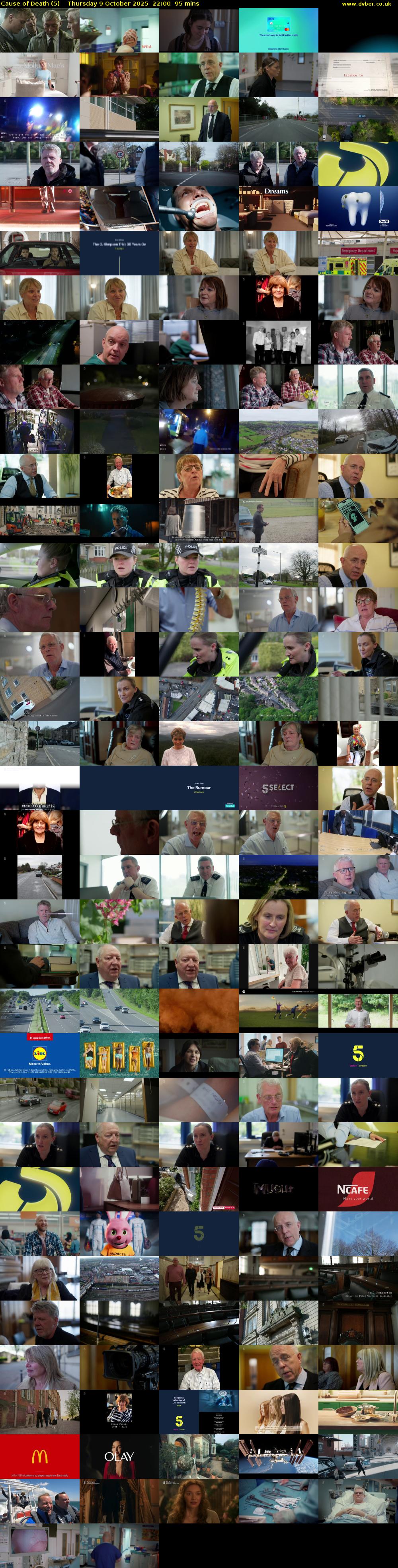 Cause of Death (5) Thursday 9 October 2025 22:00 - 23:35