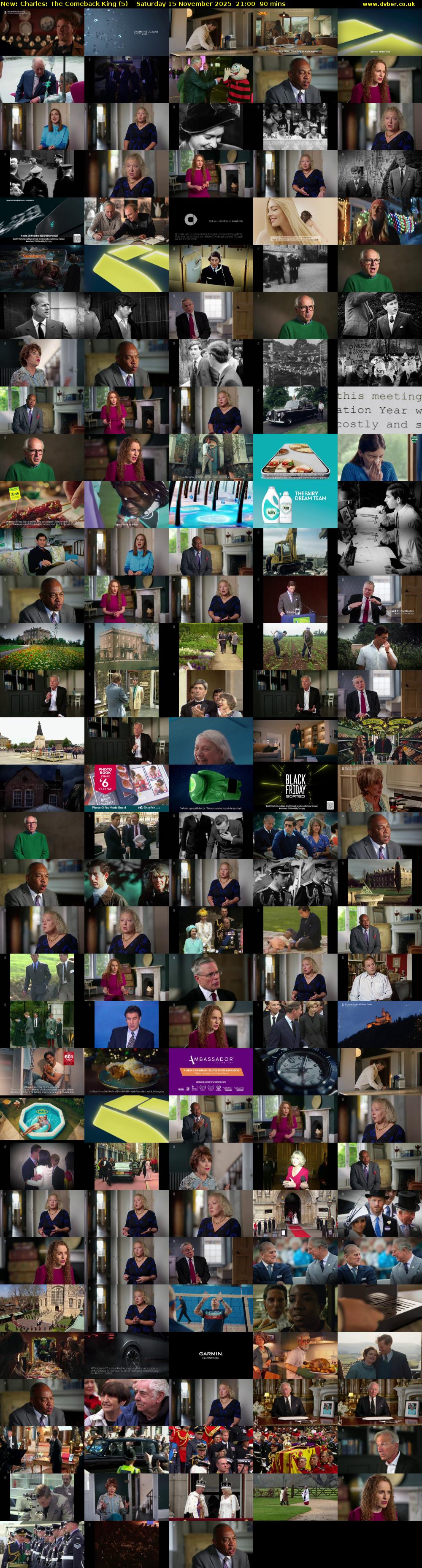 Charles: The Comeback King (5) Saturday 15 November 2025 21:00 - 22:30