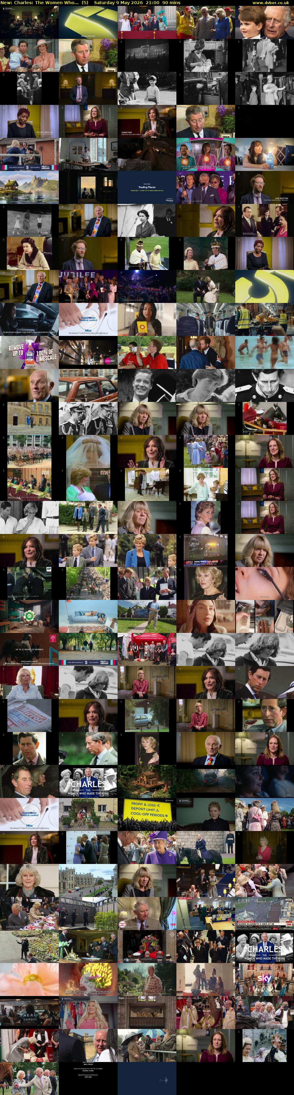Charles: The Women Who... (5) Saturday 9 May 2026 21:00 - 22:30