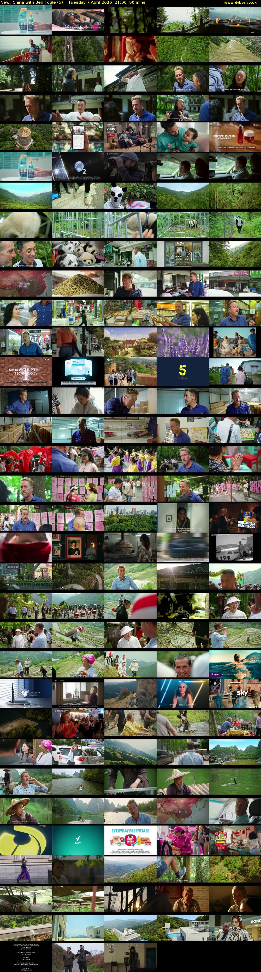 China with Ben Fogle (5) Tuesday 7 April 2026 21:00 - 22:30