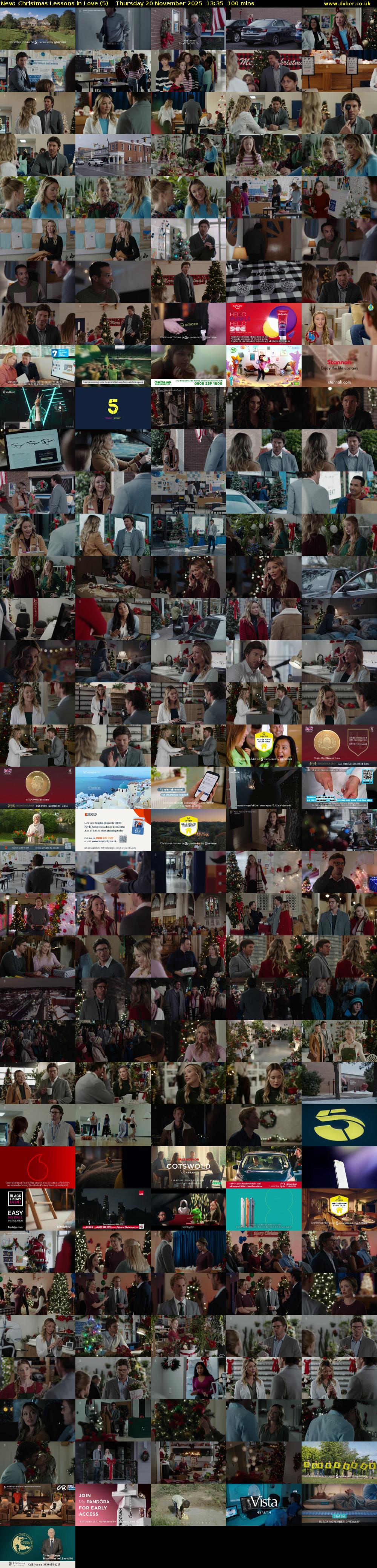 Christmas Lessons in Love (5) Thursday 20 November 2025 13:35 - 15:15