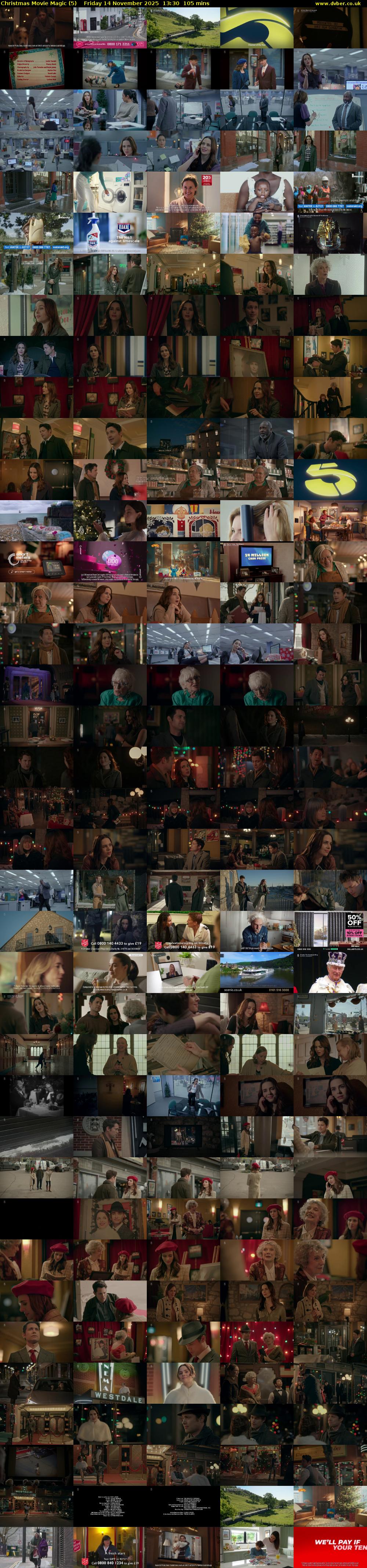 Christmas Movie Magic (5) Friday 14 November 2025 13:30 - 15:15