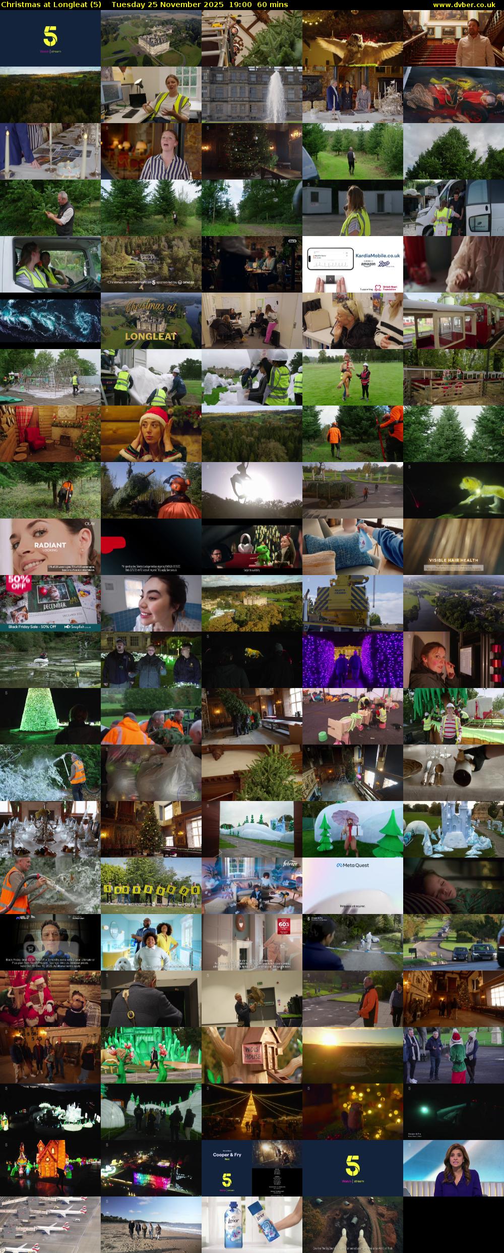 Christmas at Longleat (5) Tuesday 25 November 2025 19:00 - 20:00