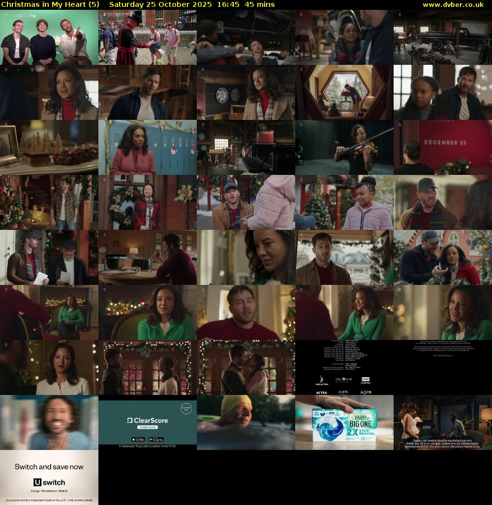 Christmas in My Heart (5) Saturday 25 October 2025 16:45 - 17:30