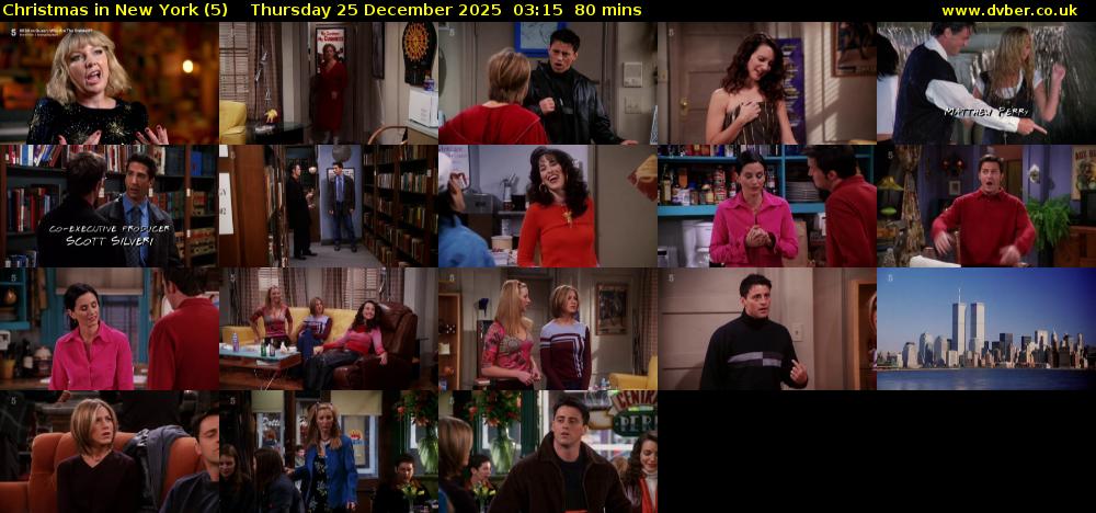 Christmas in New York (5) Thursday 25 December 2025 03:15 - 04:35