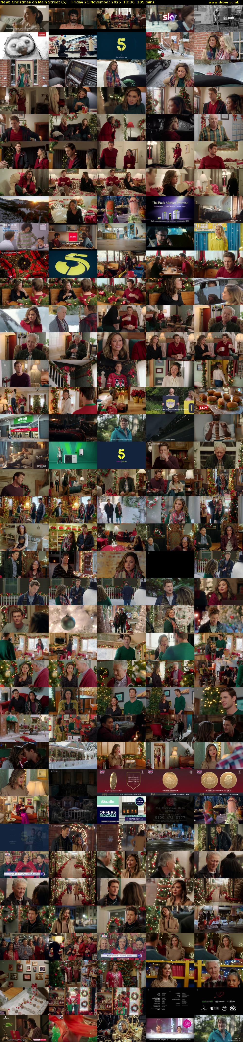 Christmas on Main Street (5) Friday 21 November 2025 13:30 - 15:15