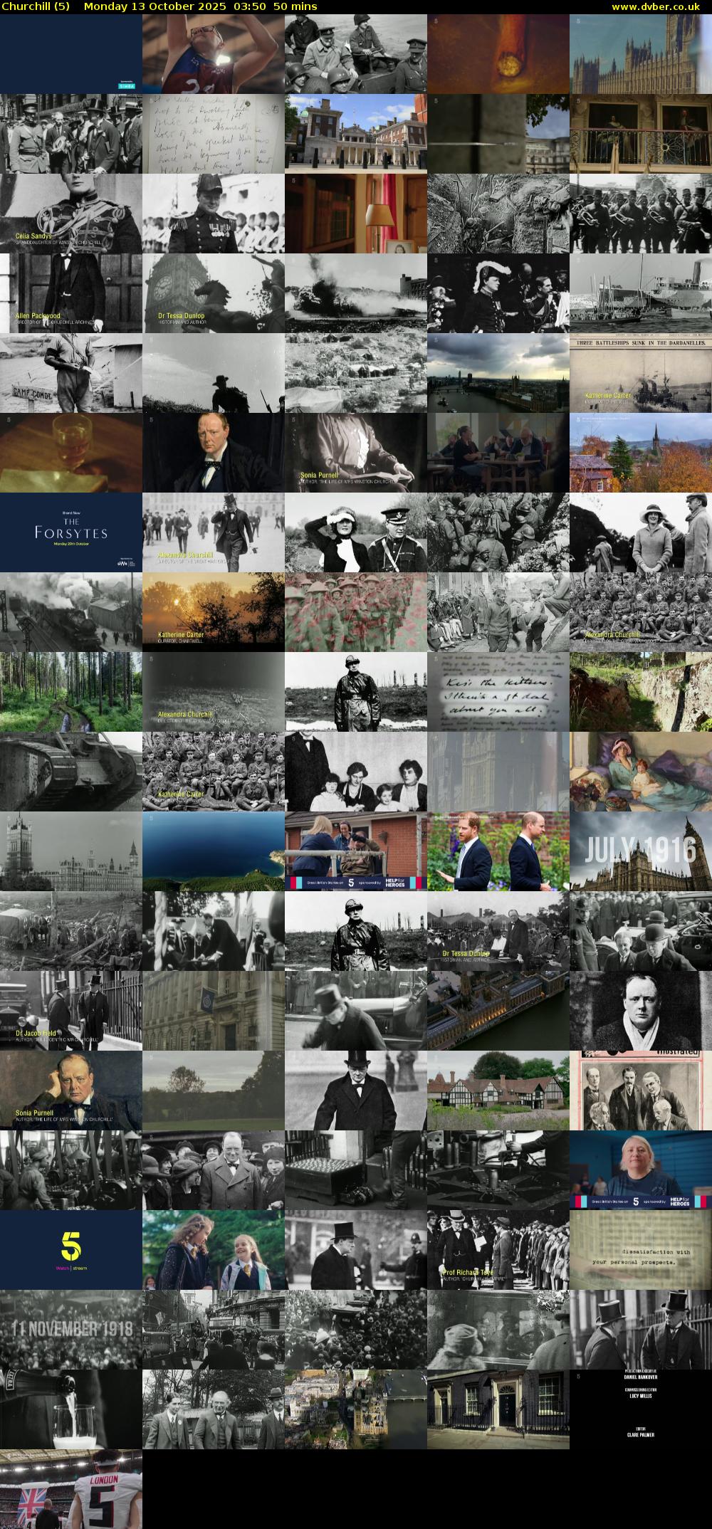 Churchill (5) Monday 13 October 2025 03:50 - 04:40