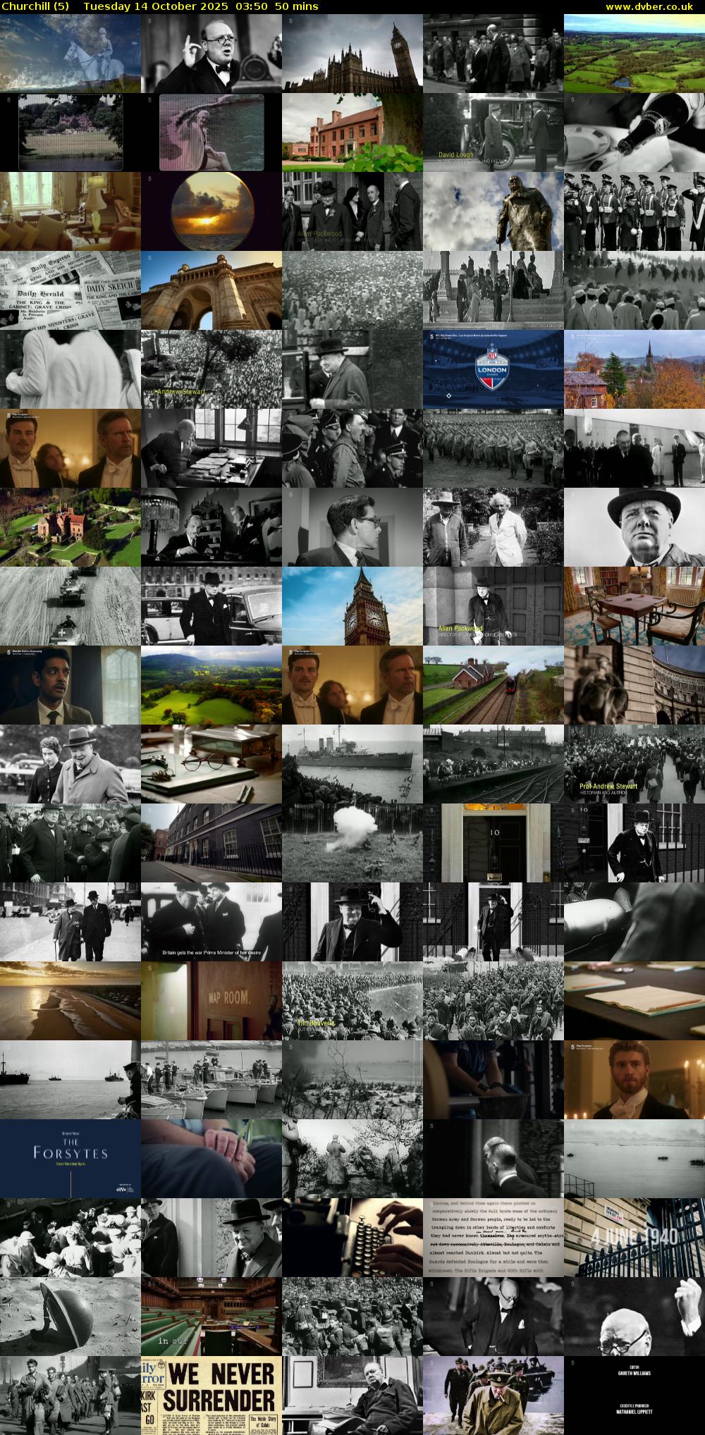 Churchill (5) Tuesday 14 October 2025 03:50 - 04:40