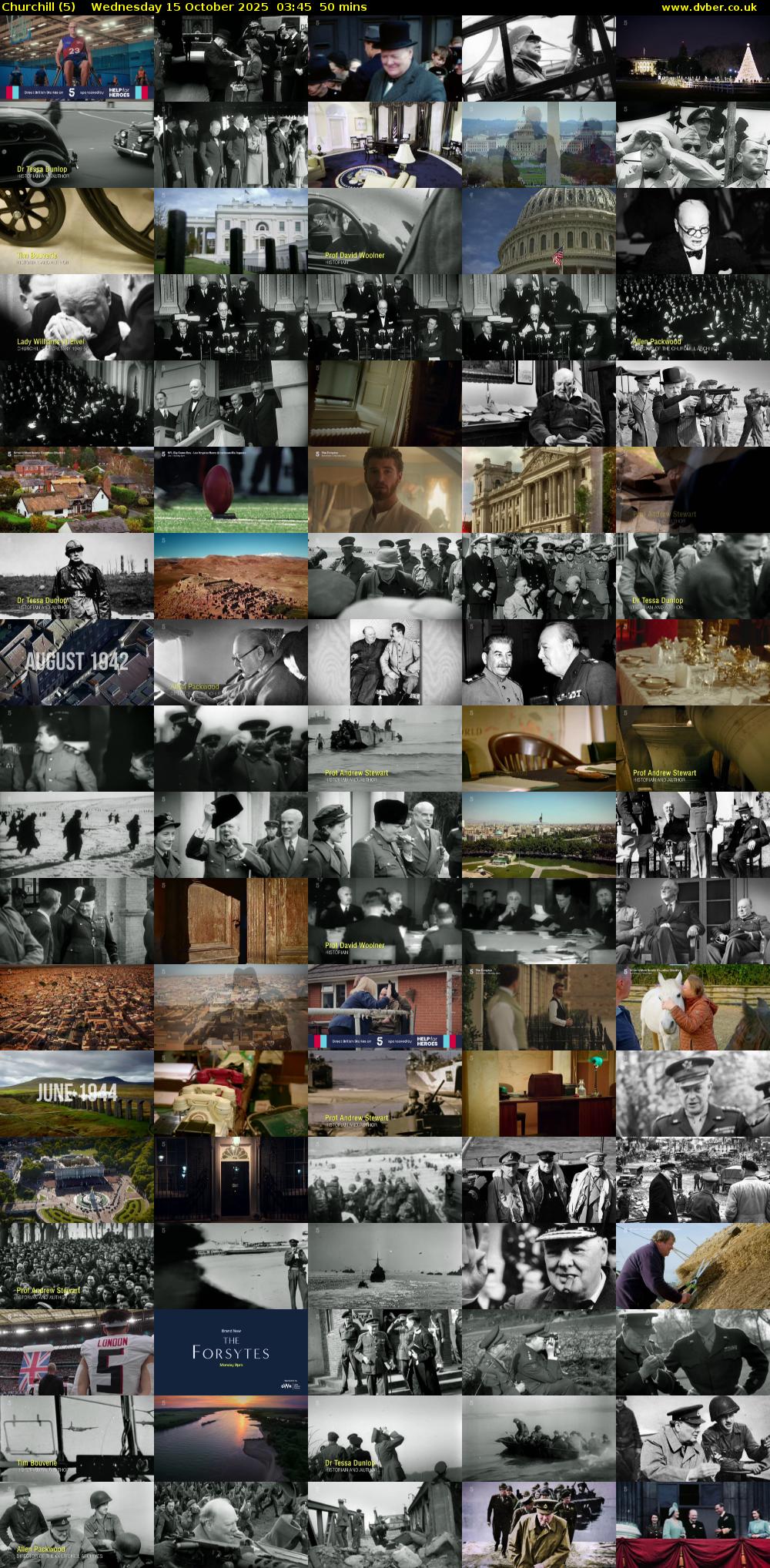 Churchill (5) Wednesday 15 October 2025 03:45 - 04:35