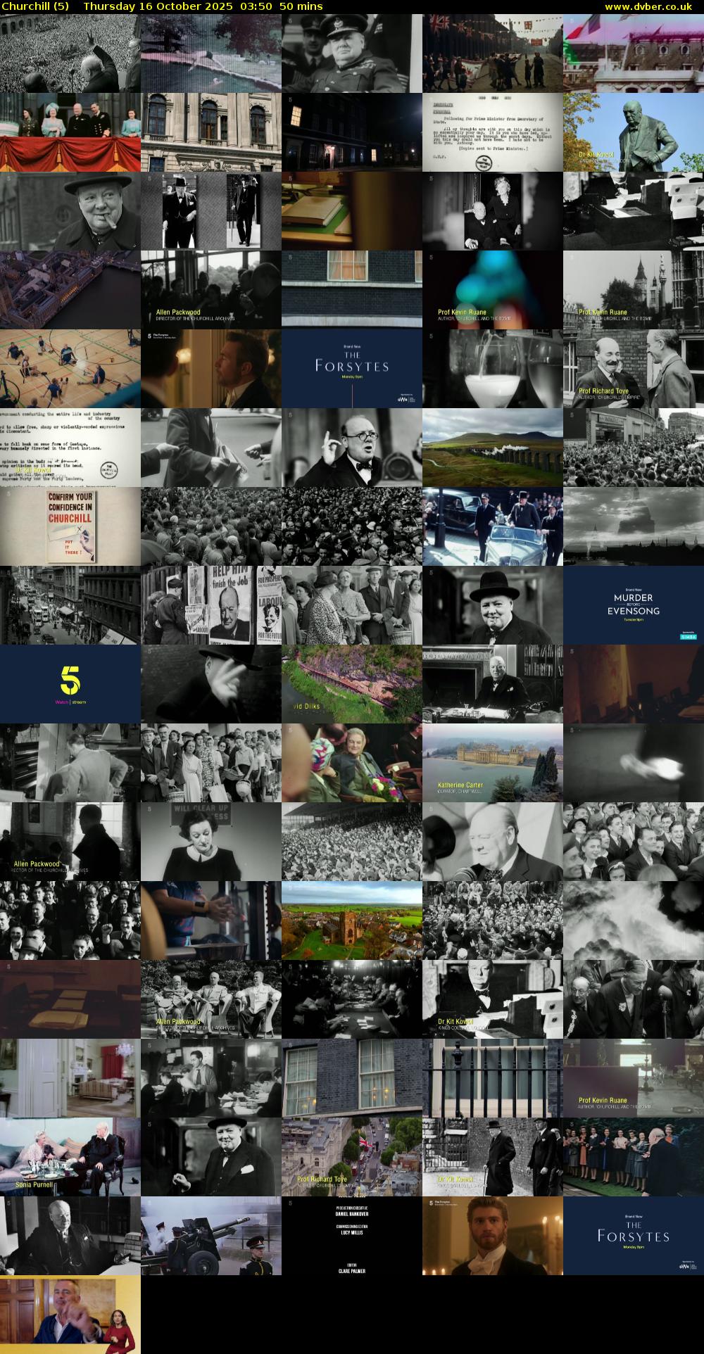 Churchill (5) Thursday 16 October 2025 03:50 - 04:40