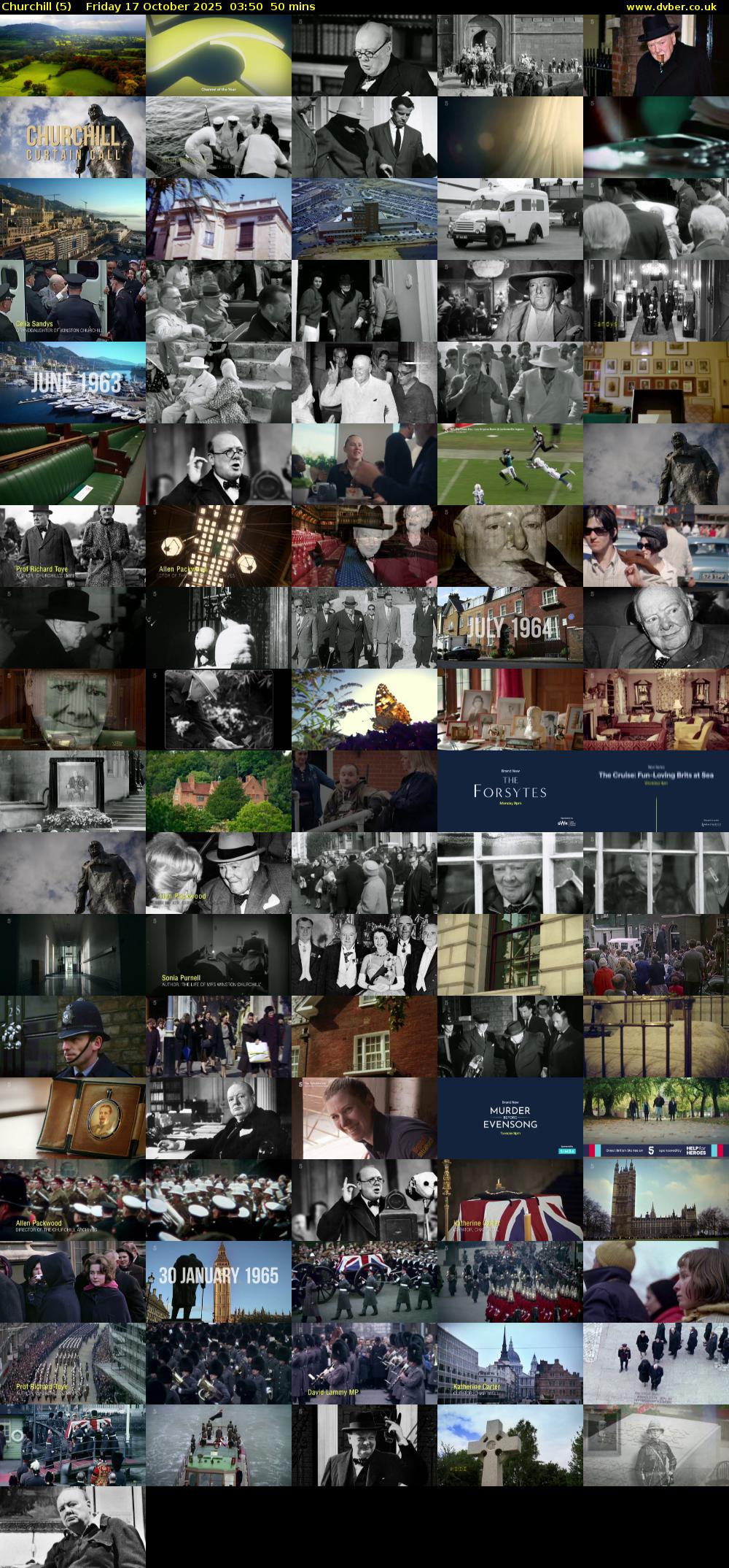 Churchill (5) Friday 17 October 2025 03:50 - 04:40