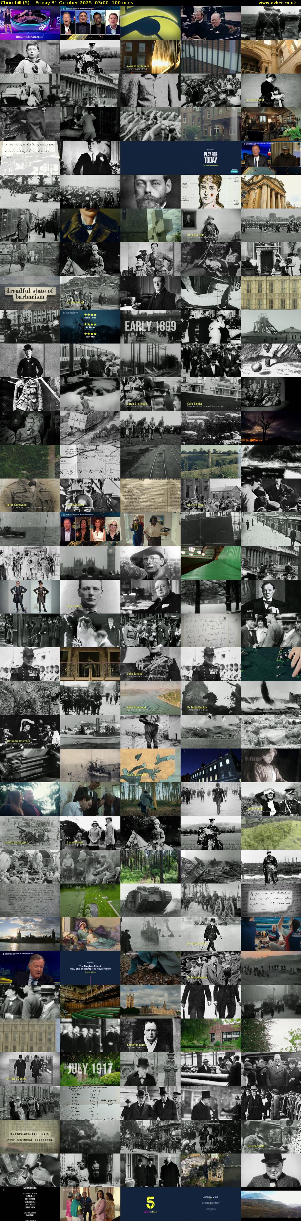 Churchill (5) Friday 31 October 2025 03:00 - 04:40