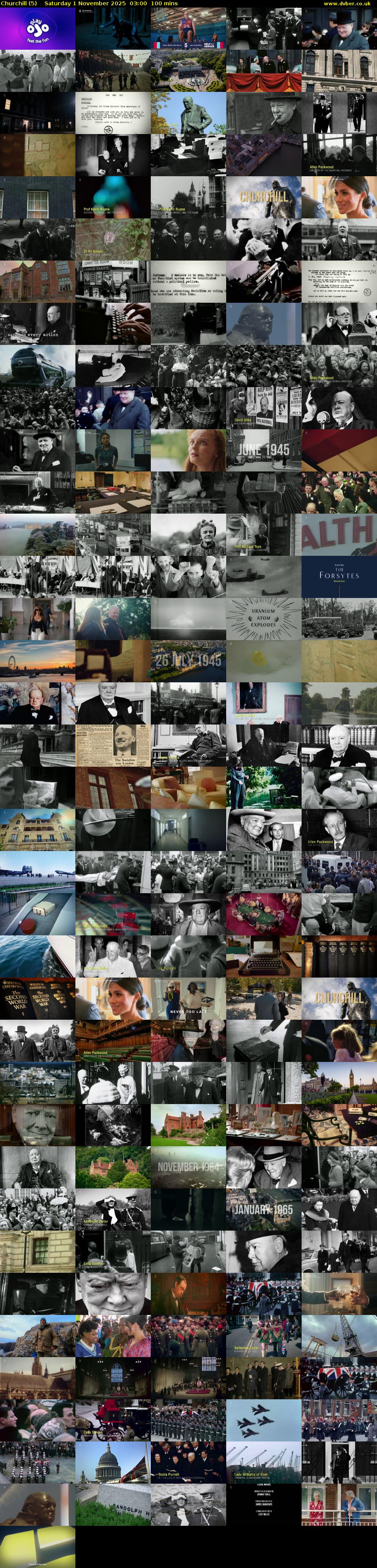 Churchill (5) Saturday 1 November 2025 03:00 - 04:40