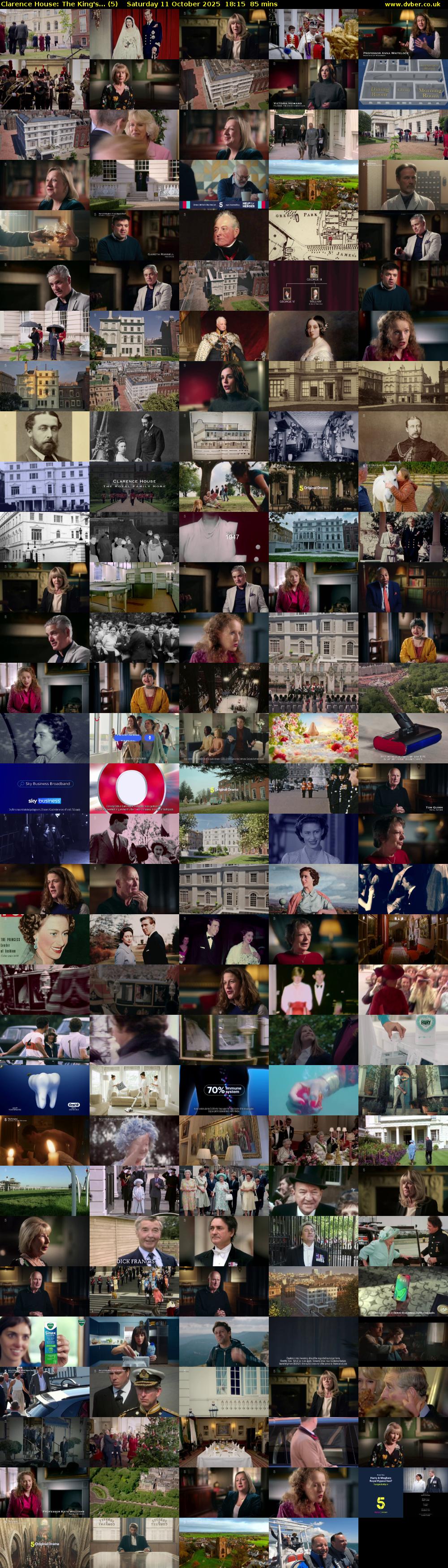 Clarence House: The King's... (5) Saturday 11 October 2025 18:15 - 19:40