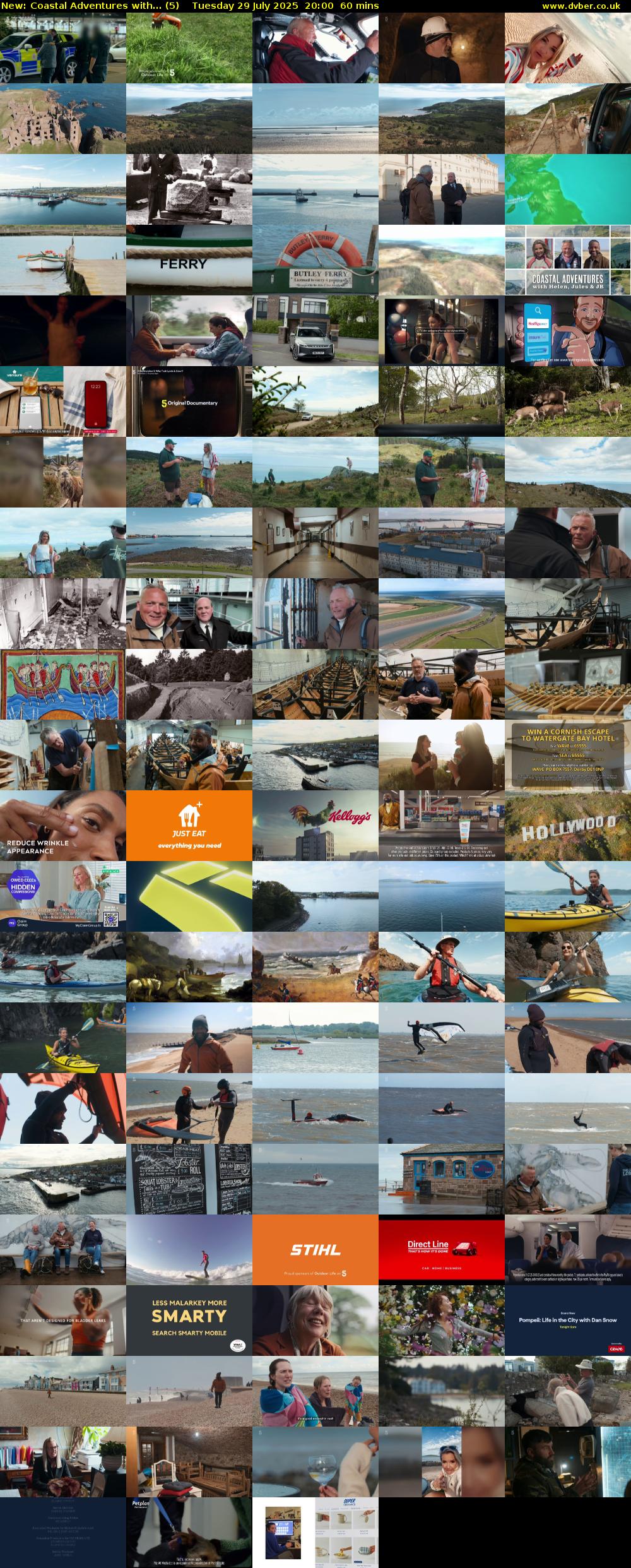 Coastal Adventures with... (5) Tuesday 29 July 2025 20:00 - 21:00