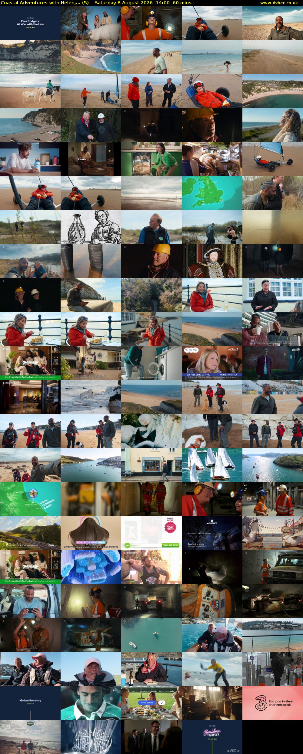 Coastal Adventures with Helen,... (5) Saturday 8 August 2026 14:00 - 15:00