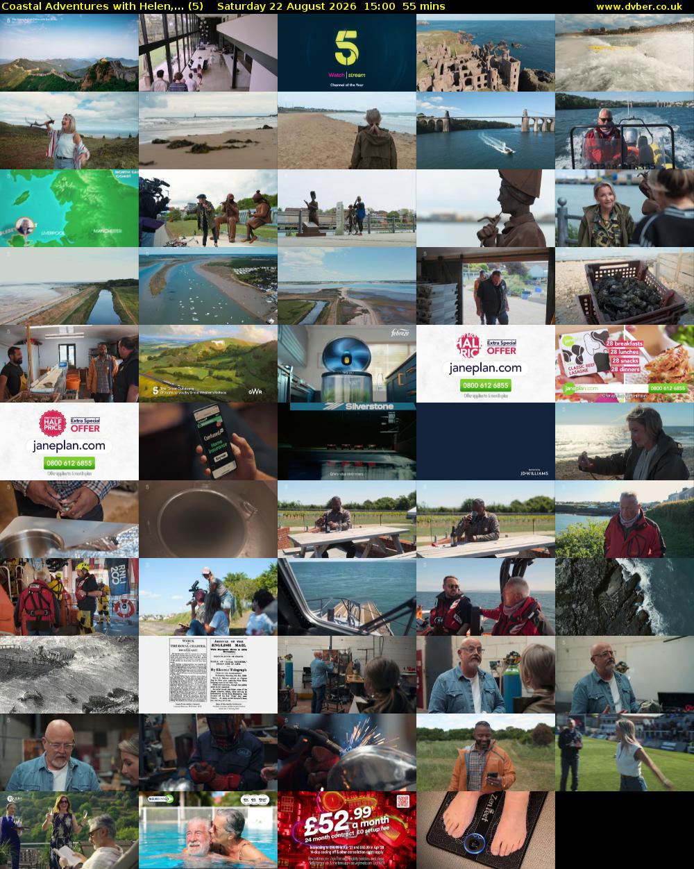 Coastal Adventures with Helen,... (5) Saturday 22 August 2026 15:00 - 15:55