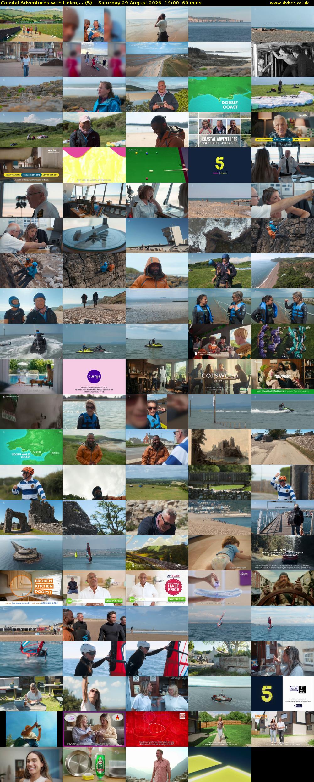 Coastal Adventures with Helen,... (5) Saturday 29 August 2026 14:00 - 15:00