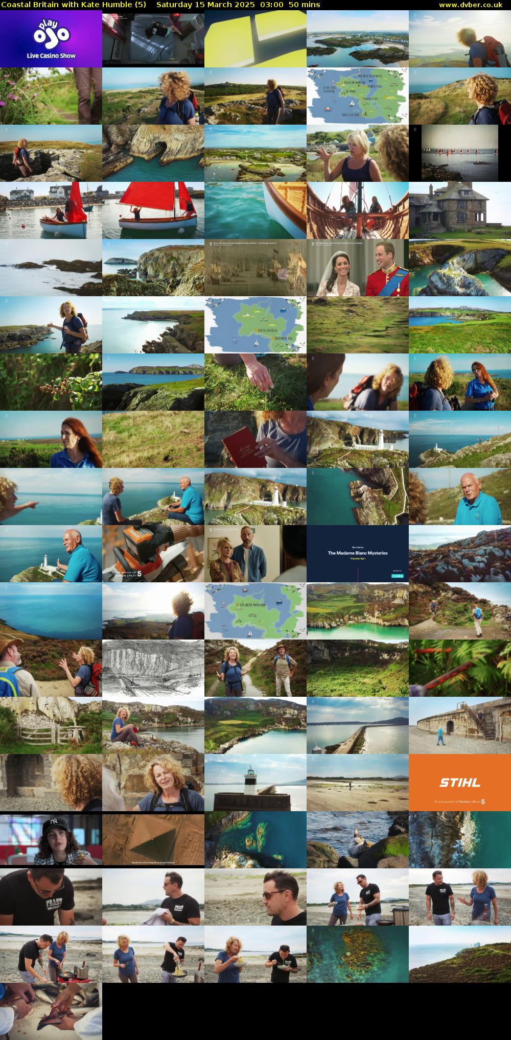 Coastal Britain with Kate Humble (5) Saturday 15 March 2025 03:00 - 03:50