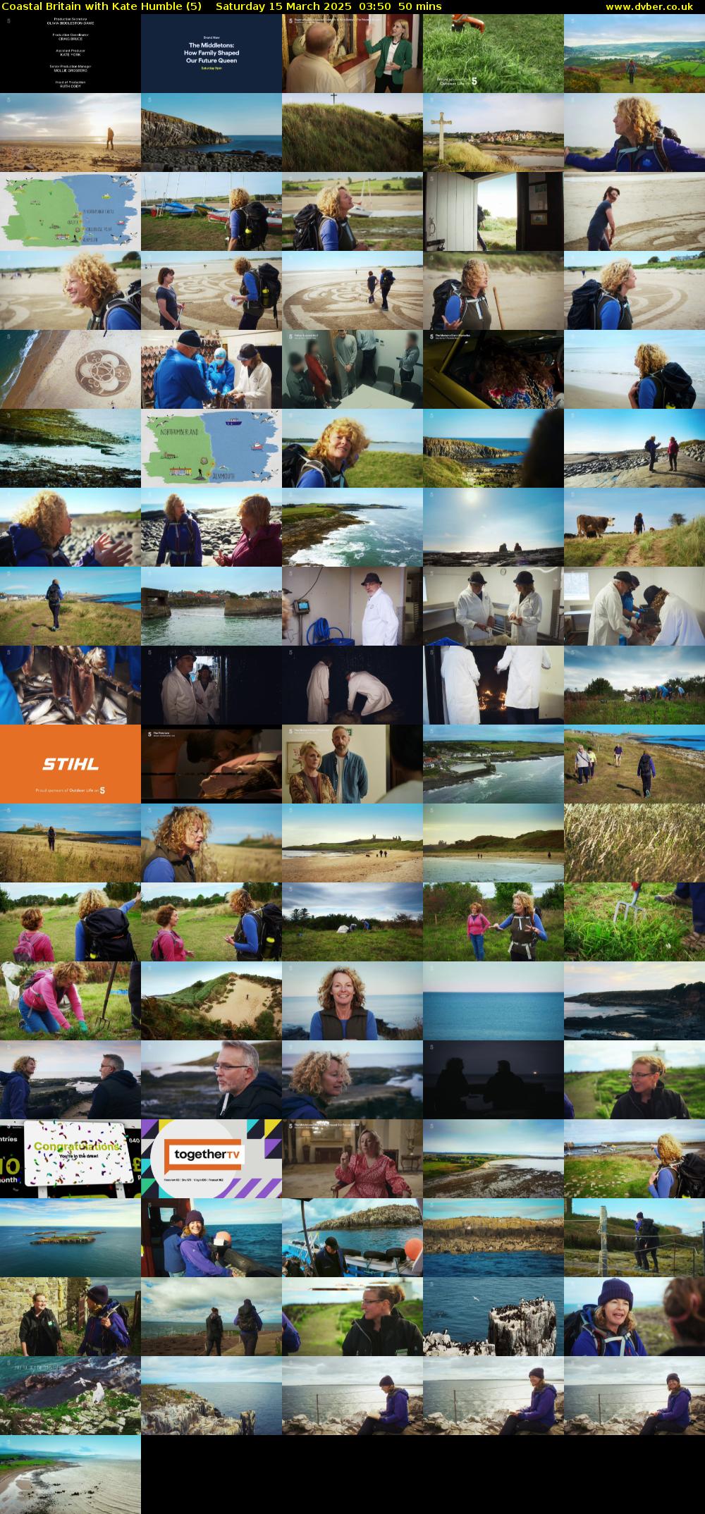 Coastal Britain with Kate Humble (5) Saturday 15 March 2025 03:50 - 04:40