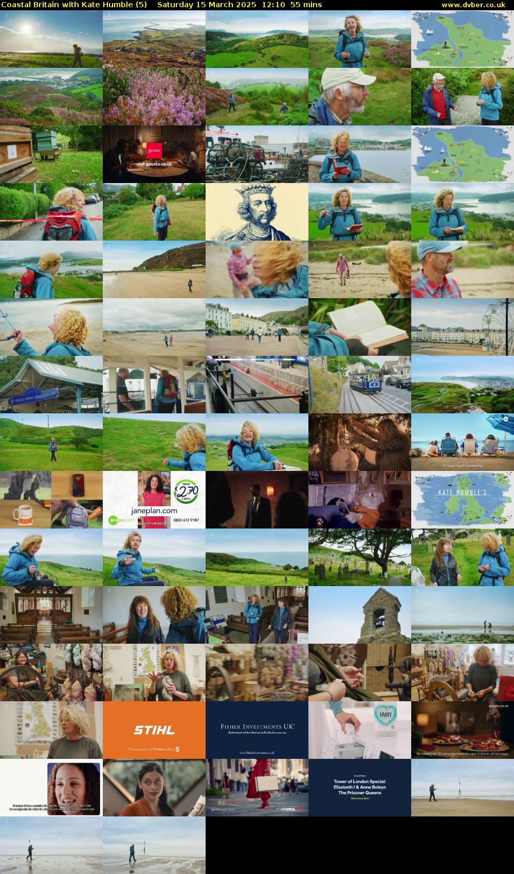 Coastal Britain with Kate Humble (5) Saturday 15 March 2025 12:10 - 13:05