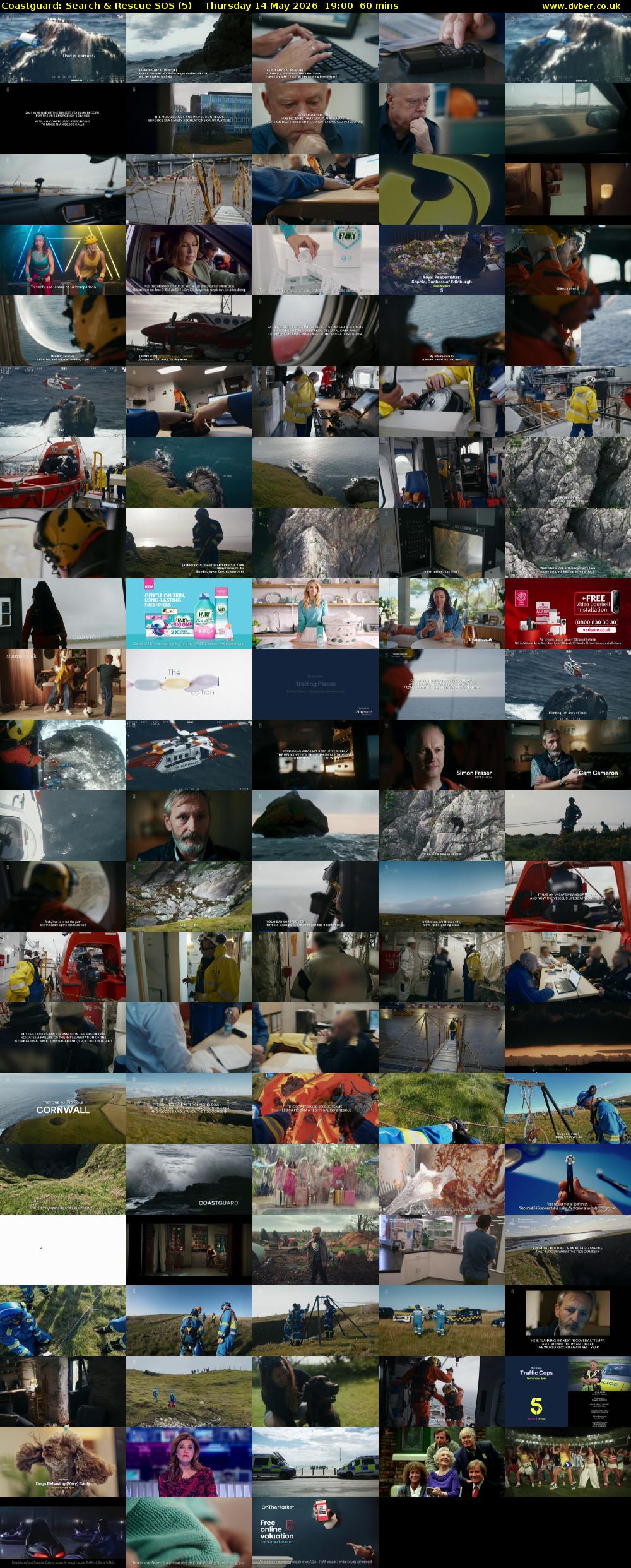 Coastguard: Search & Rescue SOS (5) Thursday 14 May 2026 19:00 - 20:00