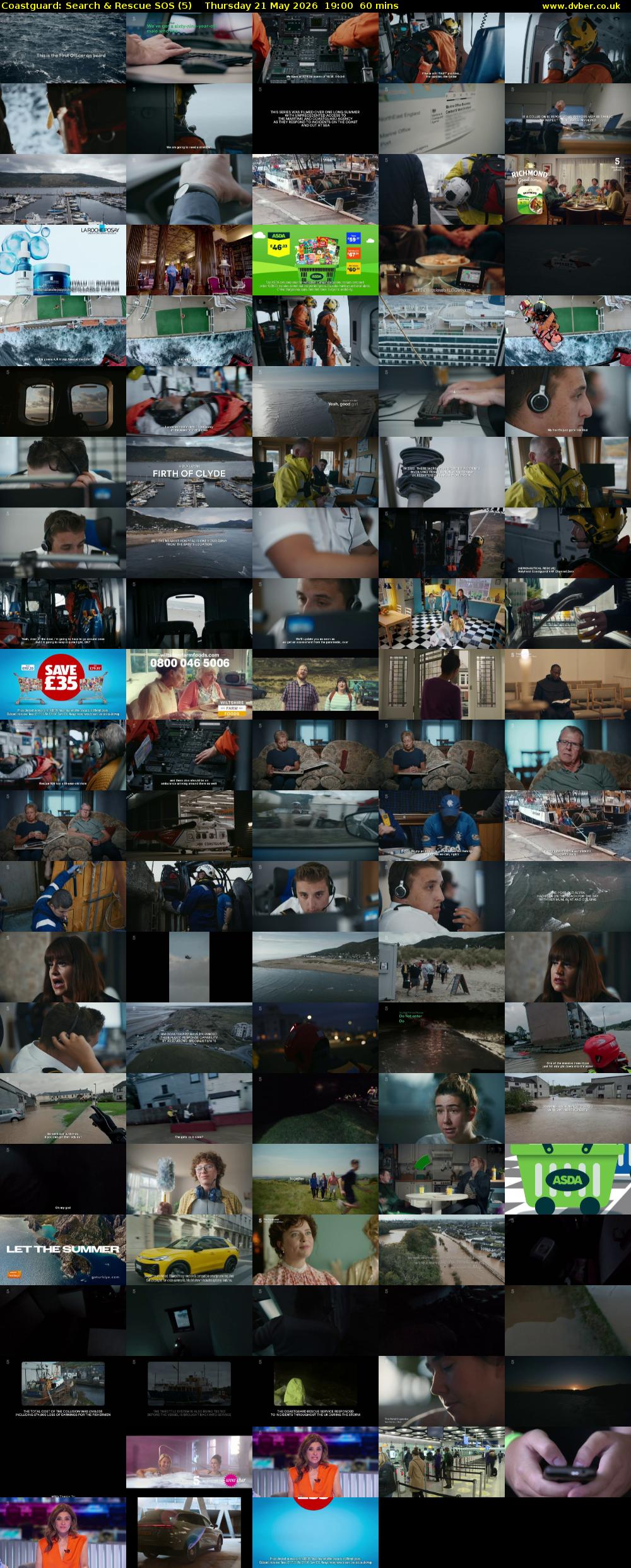 Coastguard: Search & Rescue SOS (5) Thursday 21 May 2026 19:00 - 20:00