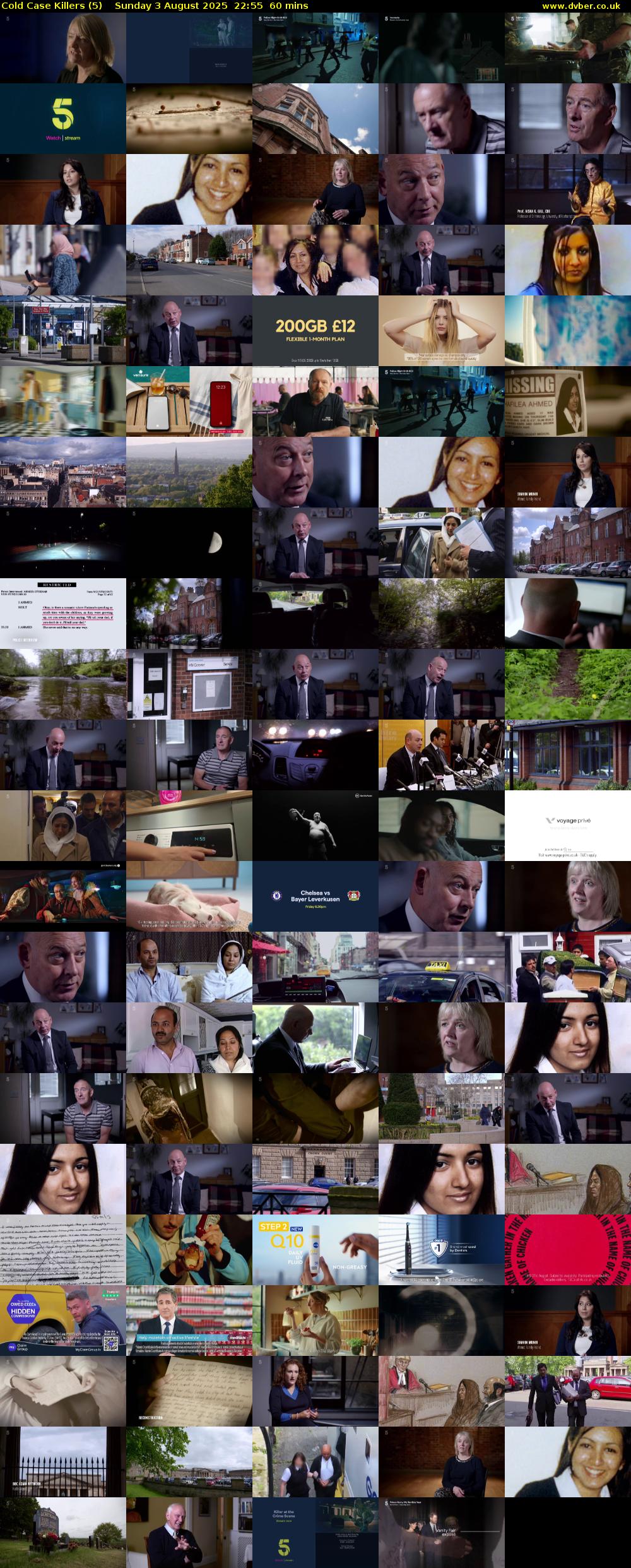 Cold Case Killers (5) Sunday 3 August 2025 22:55 - 23:55