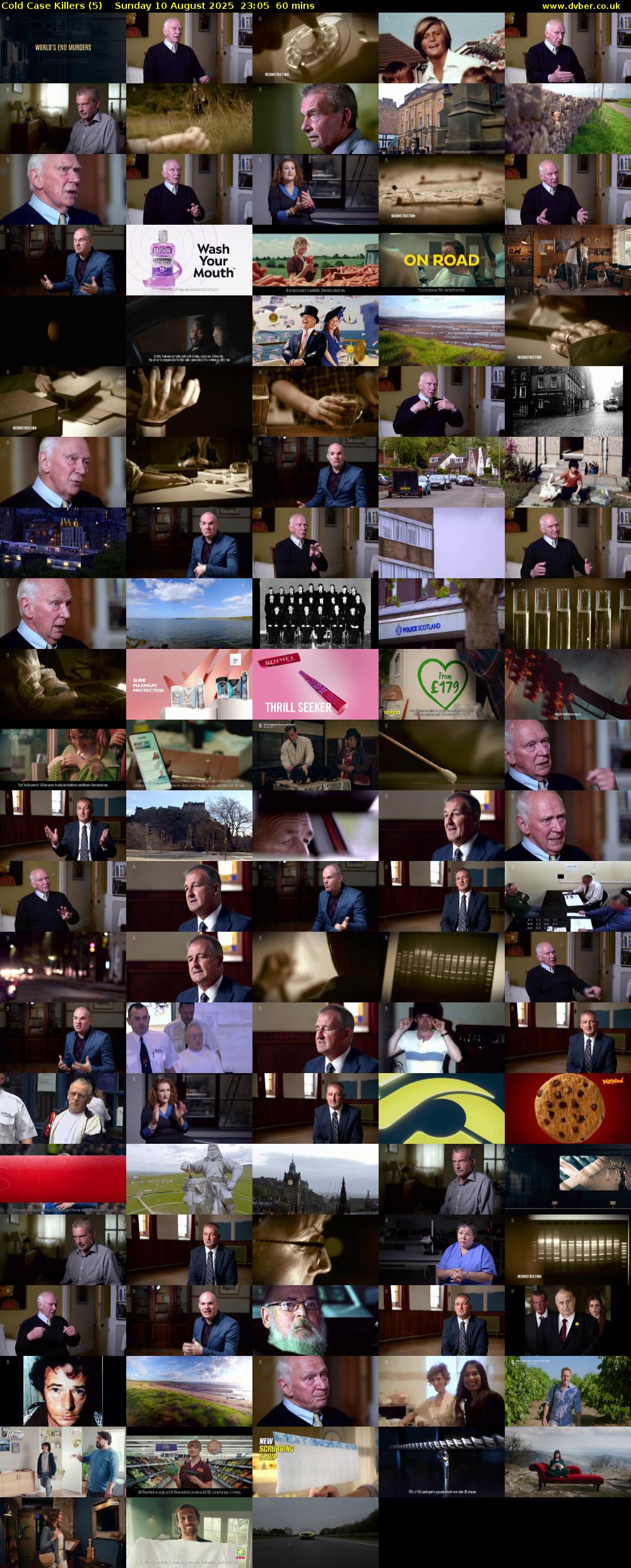Cold Case Killers (5) Sunday 10 August 2025 23:05 - 00:05