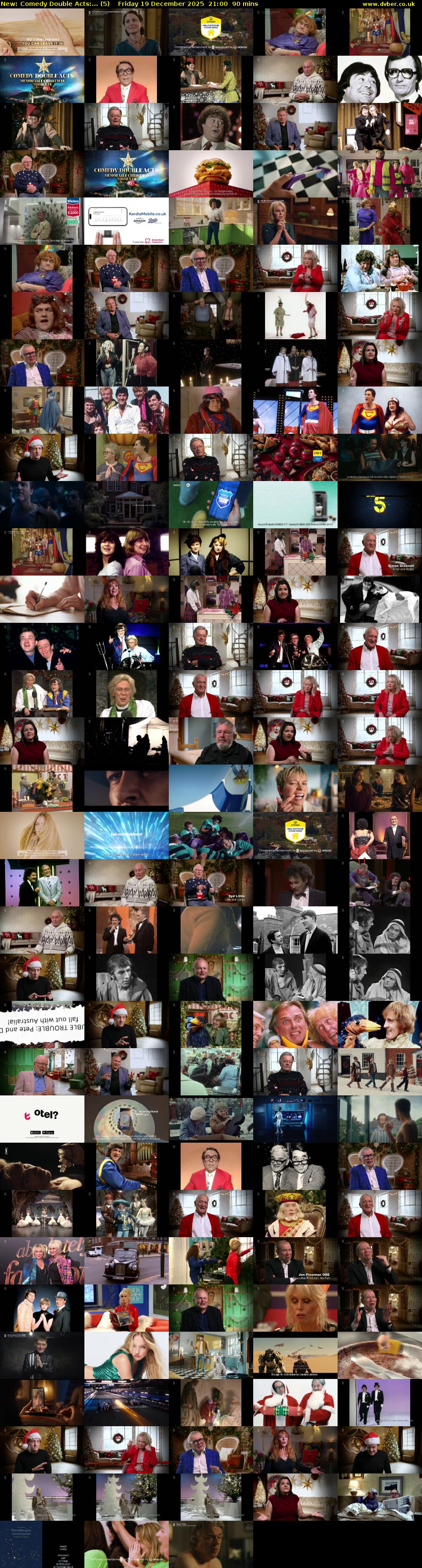 Comedy Double Acts:... (5) Friday 19 December 2025 21:00 - 22:30