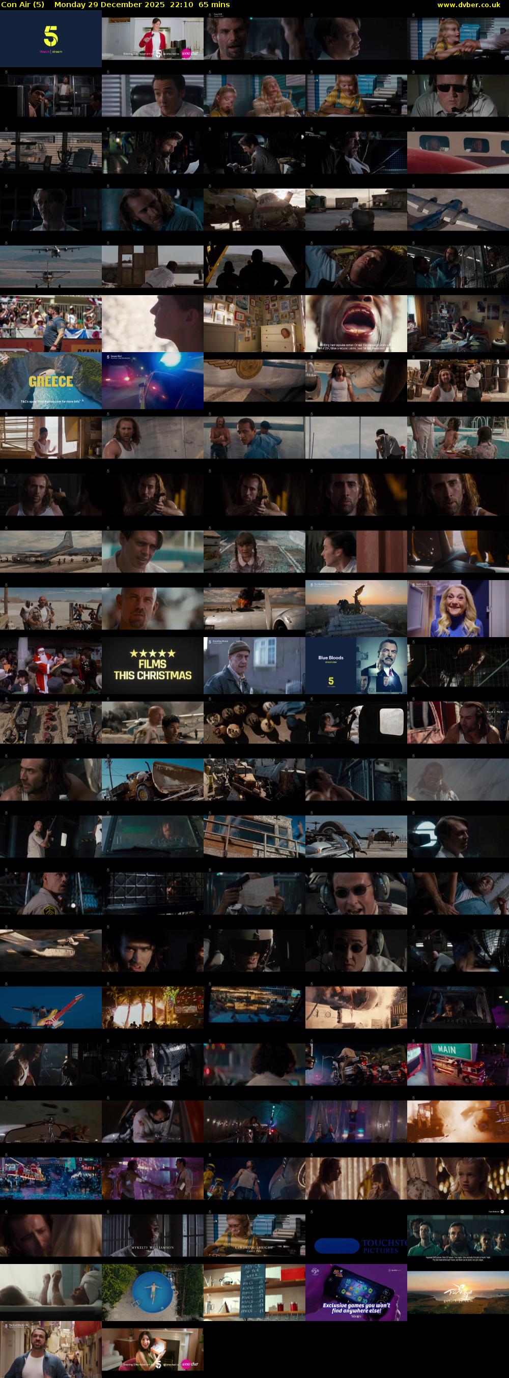 Con Air (5) Monday 29 December 2025 22:10 - 23:15