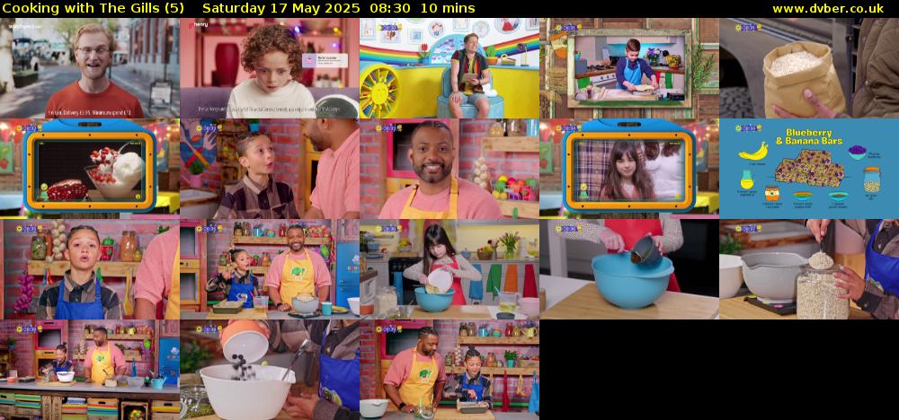 Cooking with The Gills (5) Saturday 17 May 2025 08:30 - 08:40