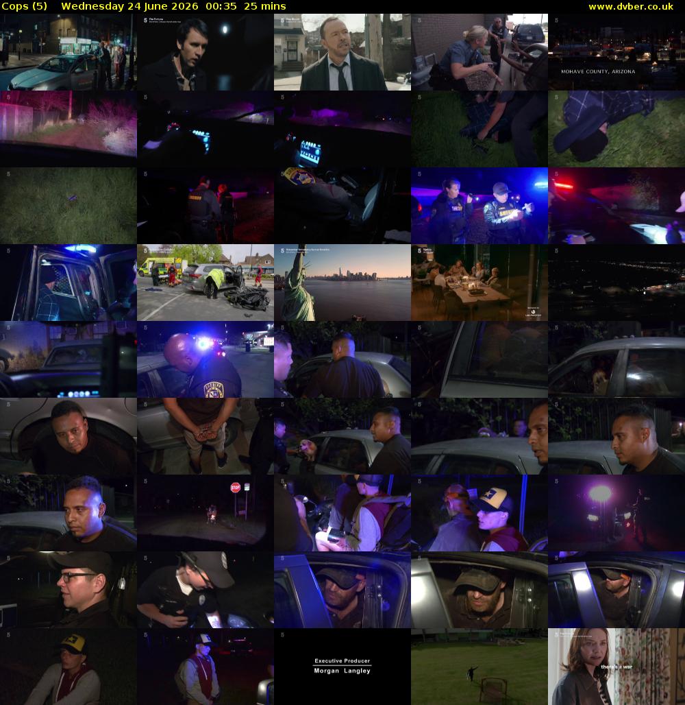 Cops (5) Wednesday 24 June 2026 00:35 - 01:00