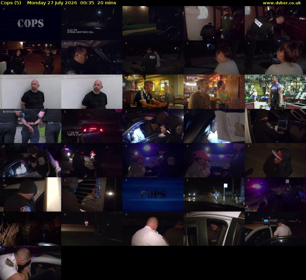 Cops (5) Monday 27 July 2026 00:35 - 00:55