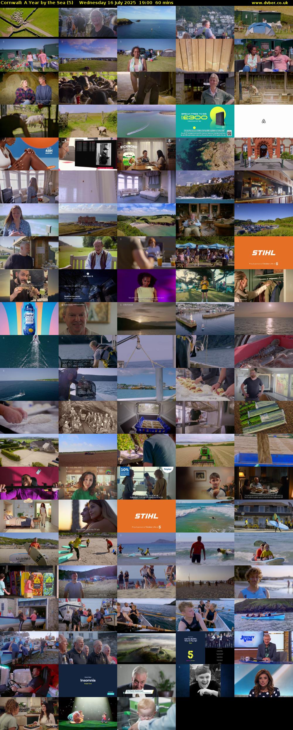 Cornwall: A Year by the Sea (5) Wednesday 16 July 2025 19:00 - 20:00