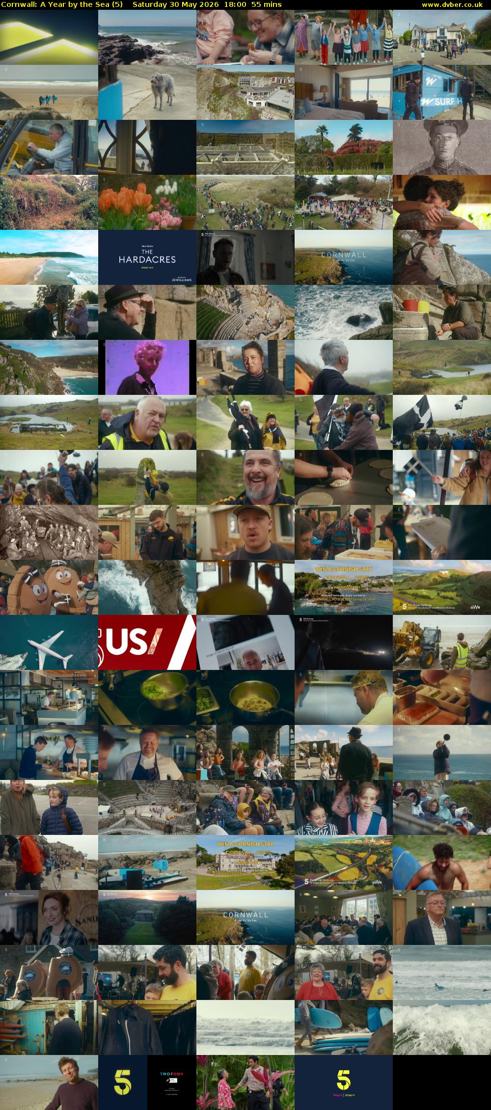 Cornwall: A Year by the Sea (5) Saturday 30 May 2026 18:00 - 18:55