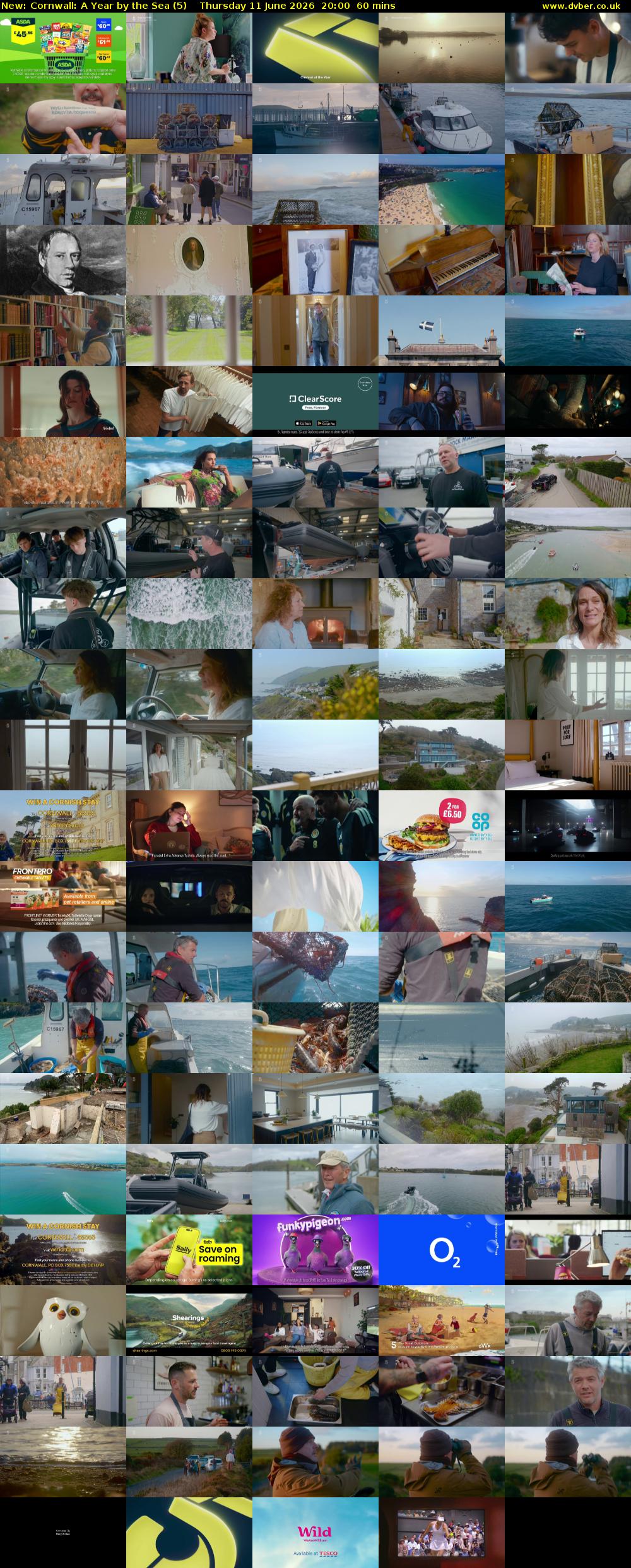 Cornwall: A Year by the Sea (5) Thursday 11 June 2026 20:00 - 21:00