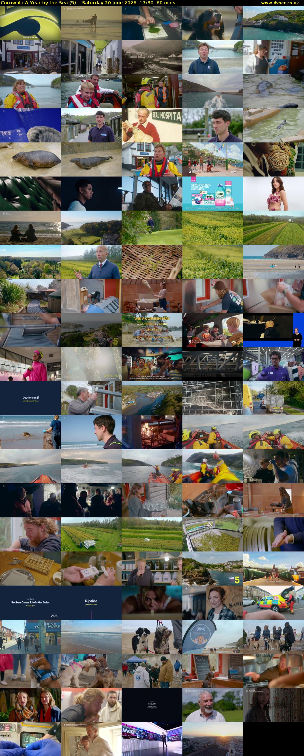 Cornwall: A Year by the Sea (5) Saturday 20 June 2026 17:30 - 18:30