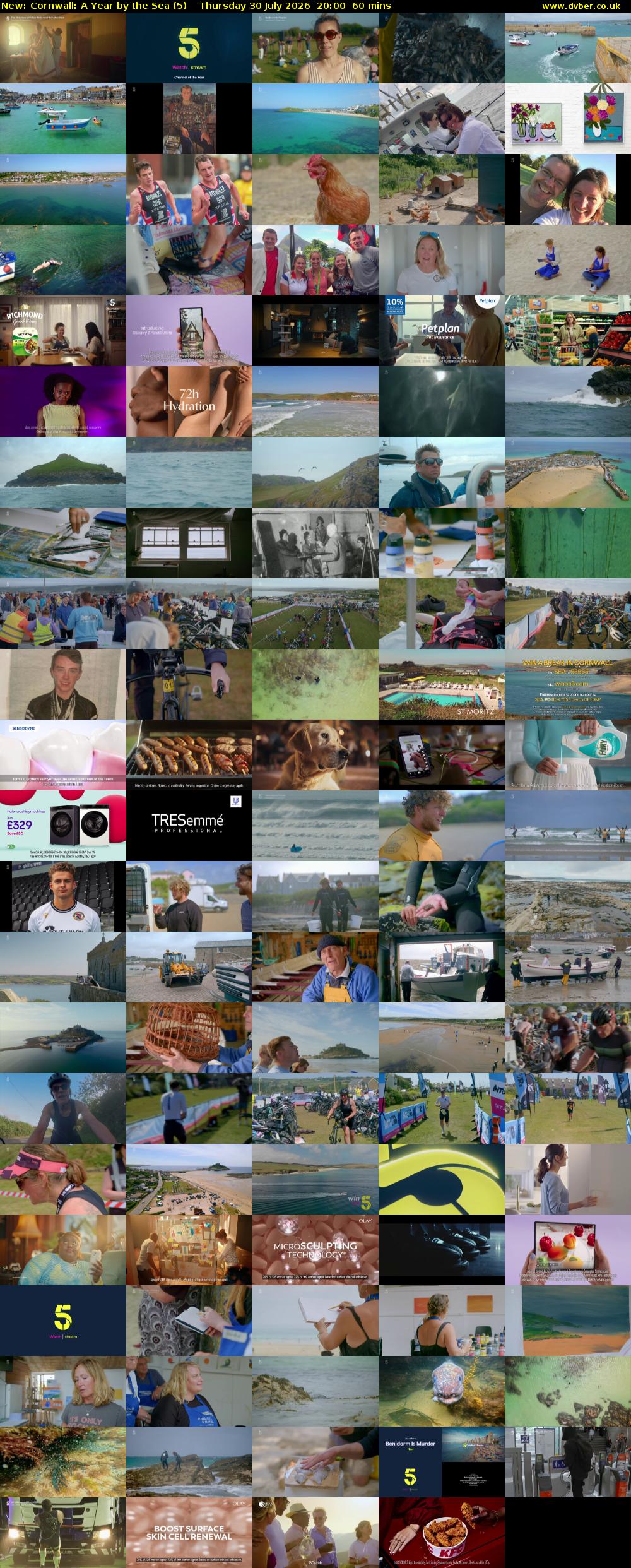 Cornwall: A Year by the Sea (5) Thursday 30 July 2026 20:00 - 21:00