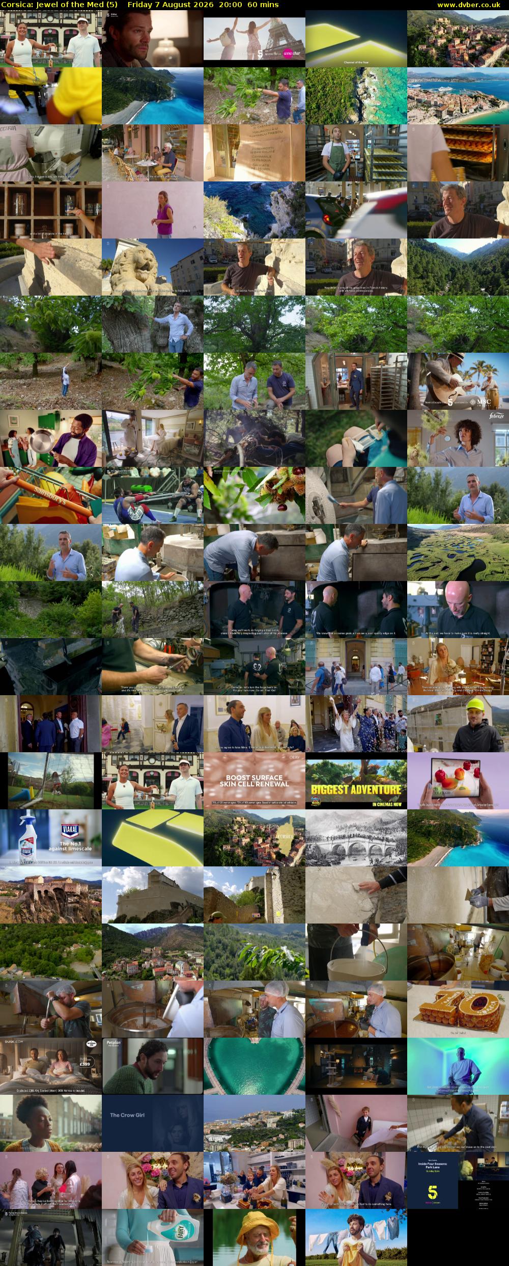 Corsica: Jewel of the Med (5) Friday 7 August 2026 20:00 - 21:00